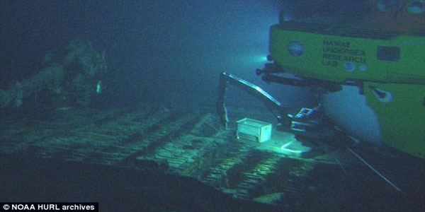 A Japanese submarine that was preparing to attack the Panama Canal during World War Two has been discovered off the coast of Hawaii.